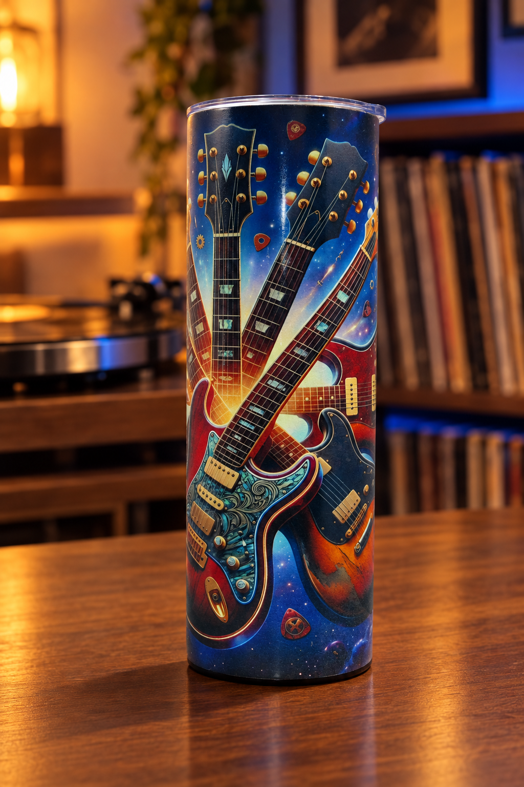 Alternate guitar tumbler view without speaker