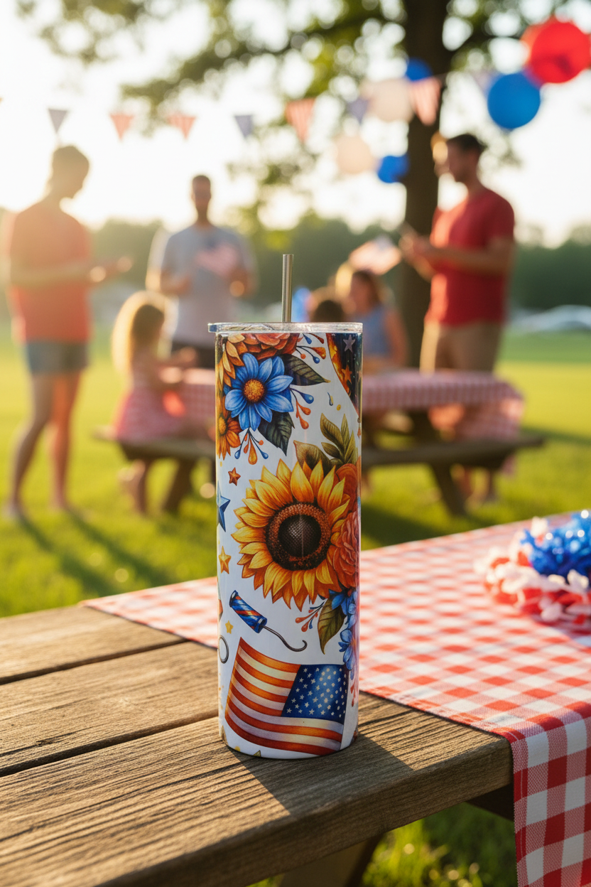 Patriotic Floral — Picnic