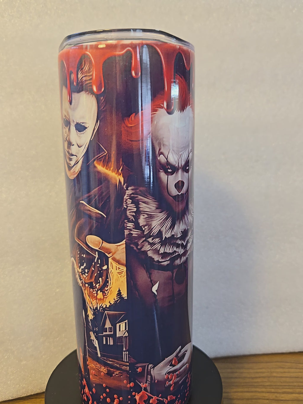 Horror Themed Tumbler