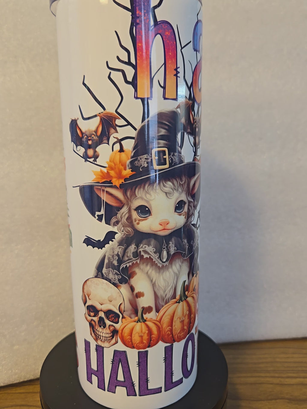 Happy HalloThanksMas 20oz. Tumbler