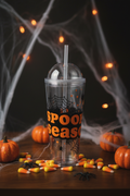 Spooky Season Acrylic Tumbler - Halloween Setting