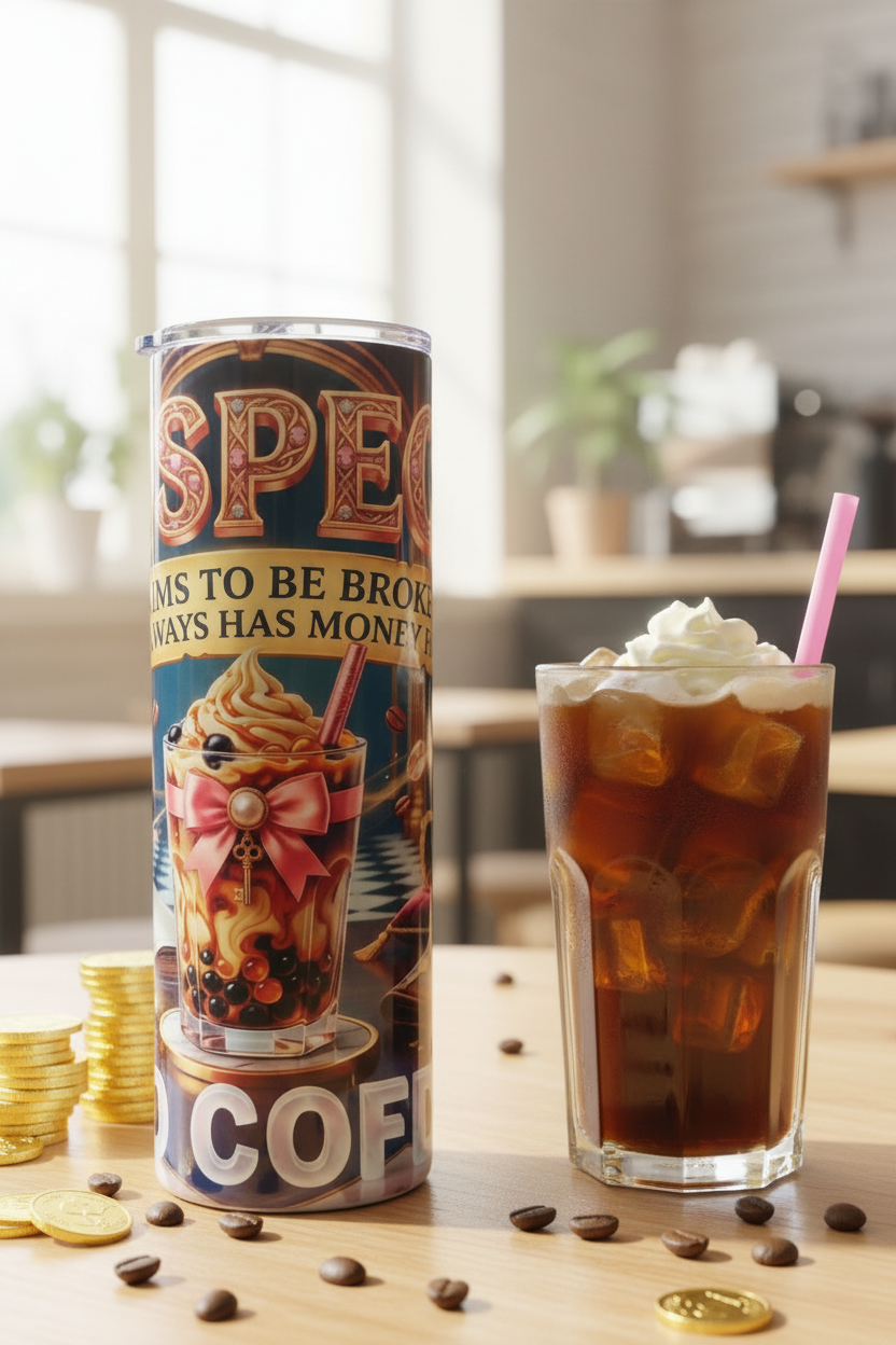 Suspects Iced Coffee Tumbler Lightened
