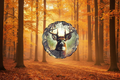 Whitetail Buck Wind Spinner